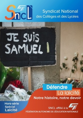 9 décembre 1905 - 9 décembre 2020 : défendre sans relâche la laïcité - SNCL