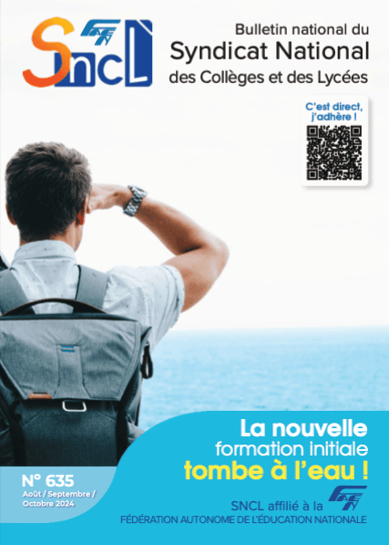 Septembre 2024 : le SNCL vous offre son bulletin de rentrée